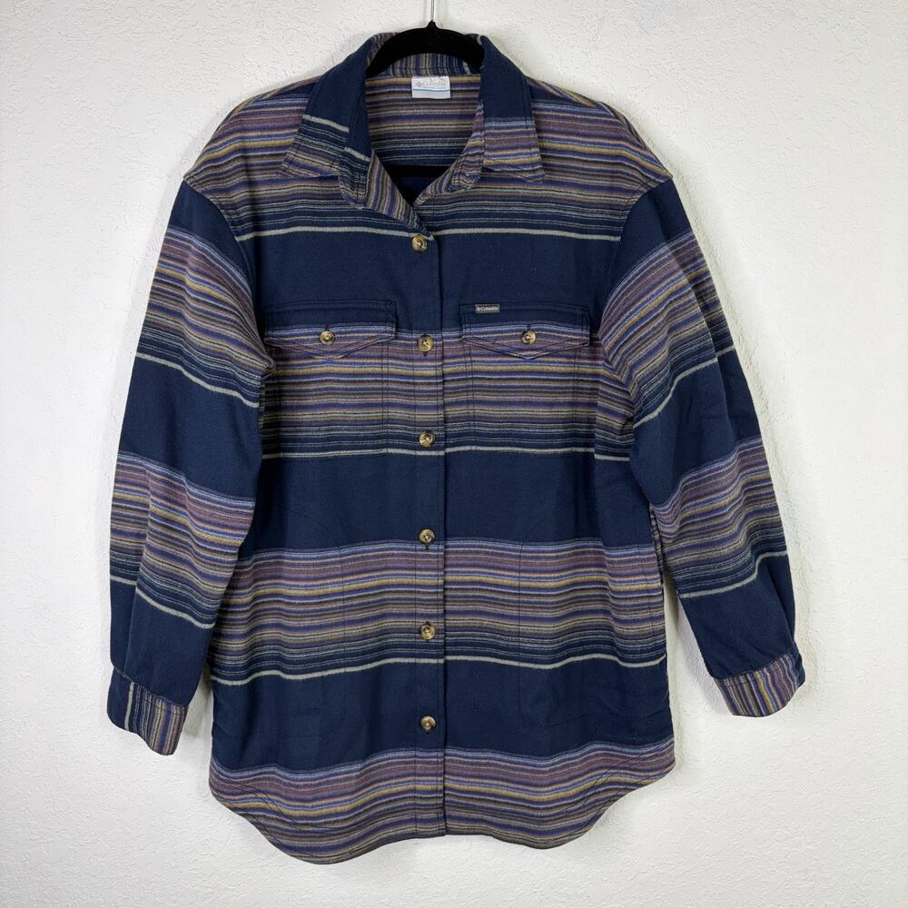 Columbia Calico Basin shirt jacket Shacket Women's Size L winter, fall, everyday